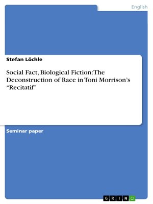 cover image of Social Fact, Biological Fiction